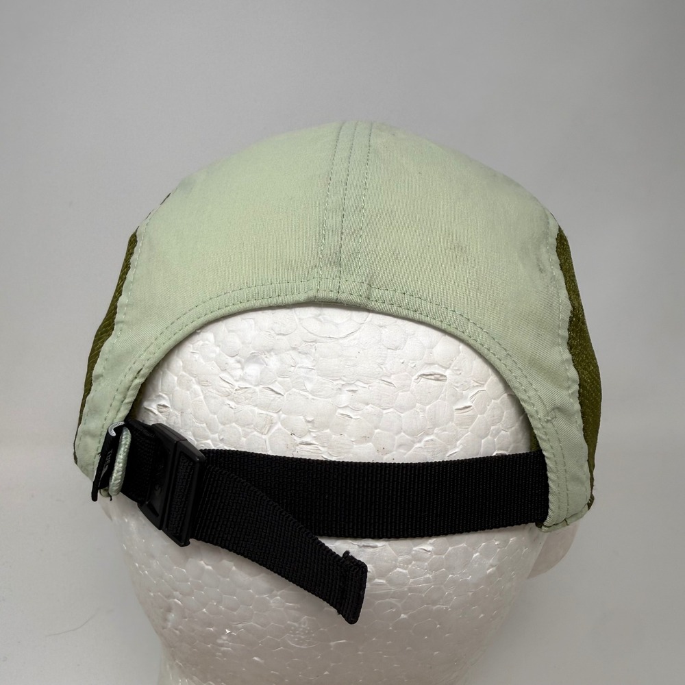 The North Face Class V Camp 5 Panel Hat Cap Sage Olive Green Mesh Adjustable Cap - Picture 4 of 11